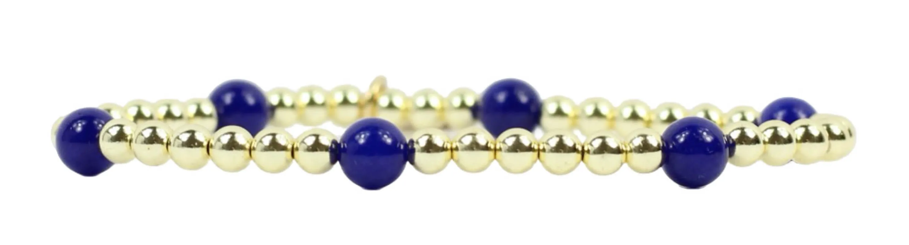 Lexi Stretch Bracelet - Royal Blue made by Bourbon and Bowties