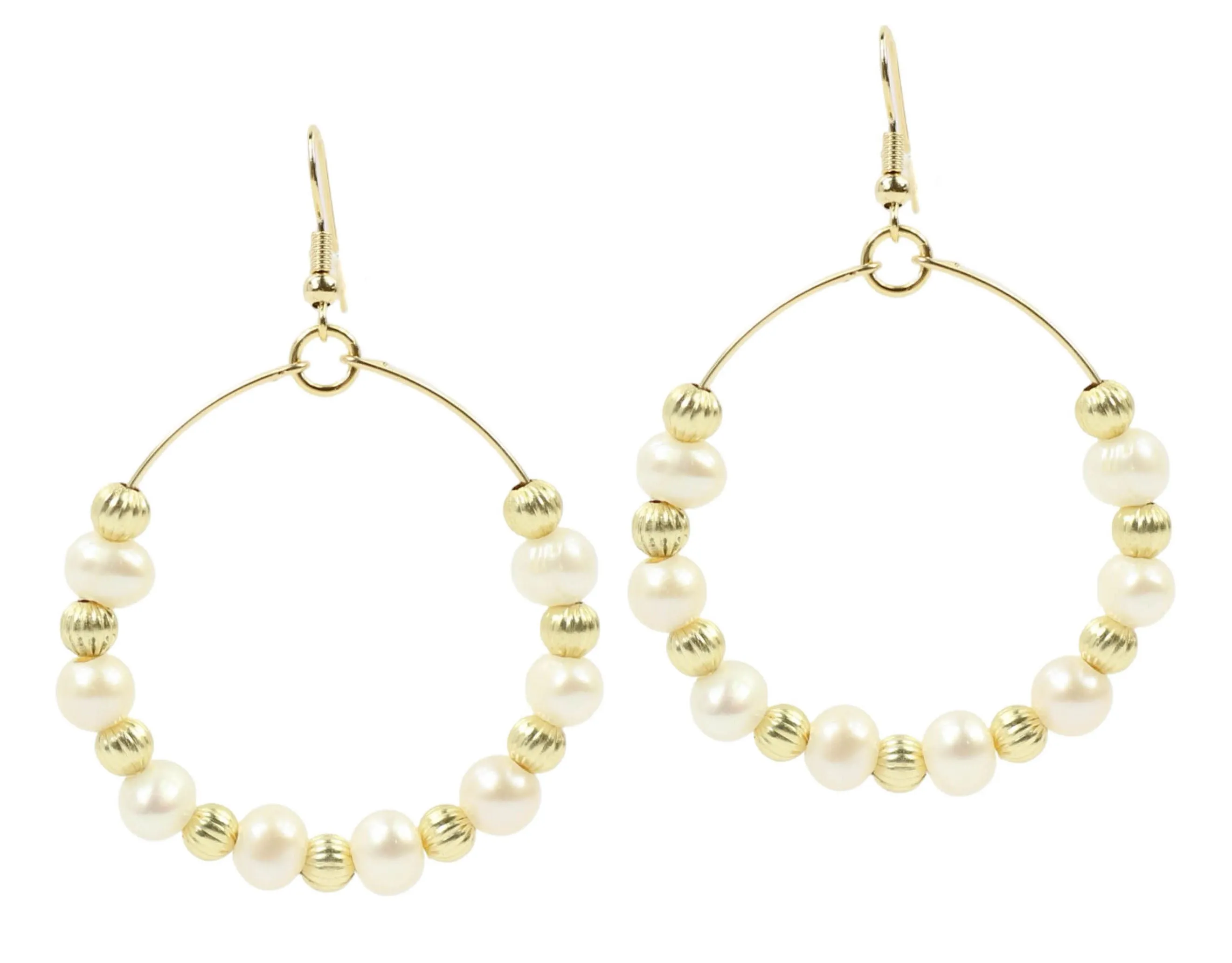 The Chloe Earring - Pearl sold by Bourbon and Bowties