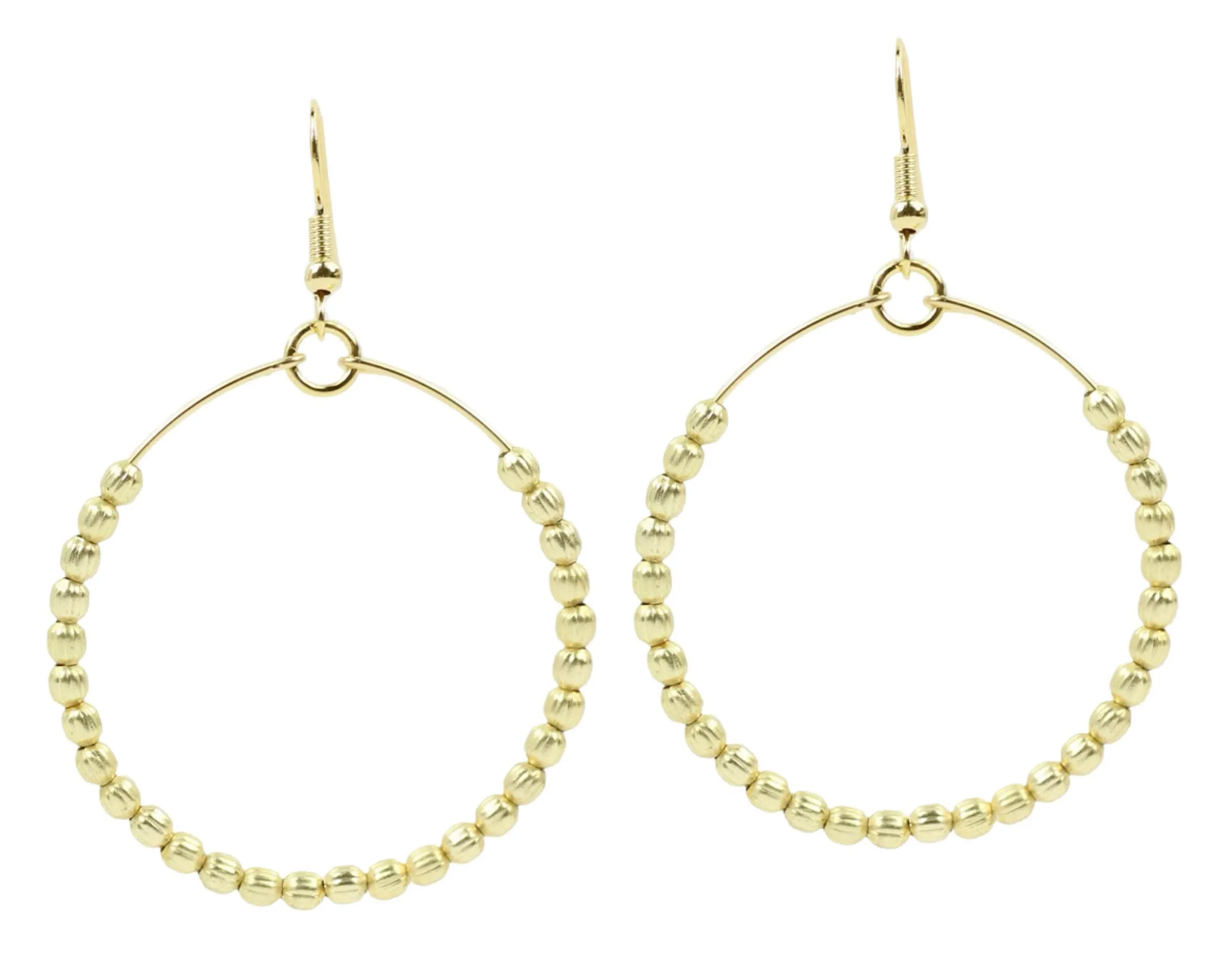 The Chloe Earring - Matte Gold sold by Bourbon and Bowties