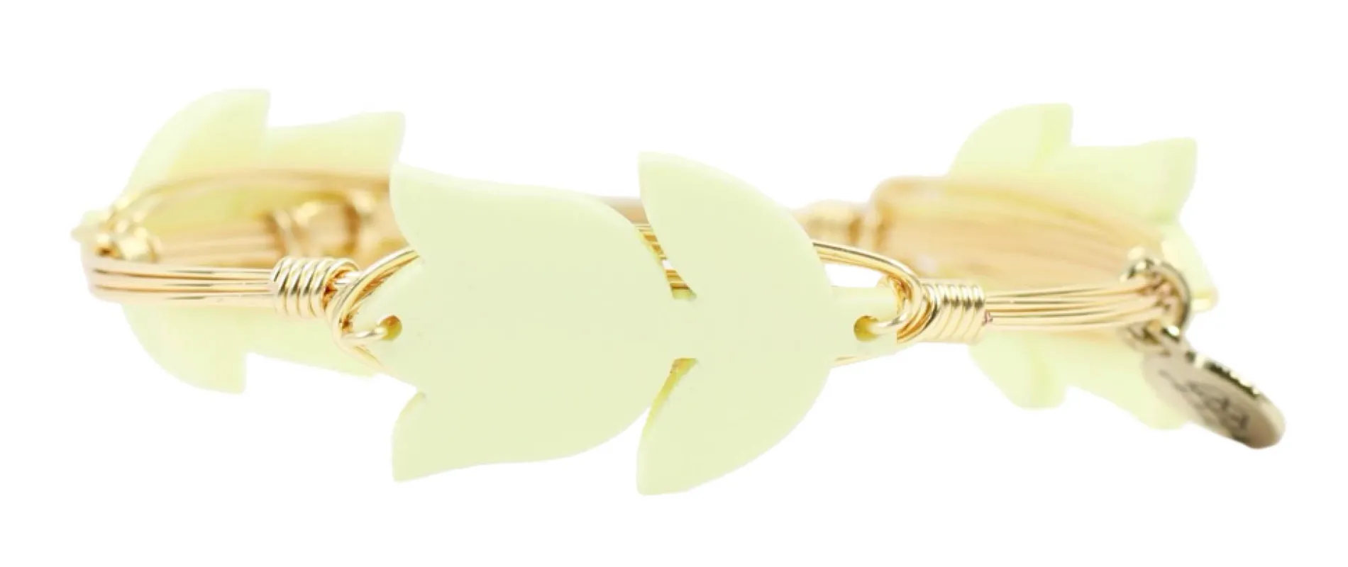 Tulip Bangle Bracelet - Butter made by Bourbon and Bowties