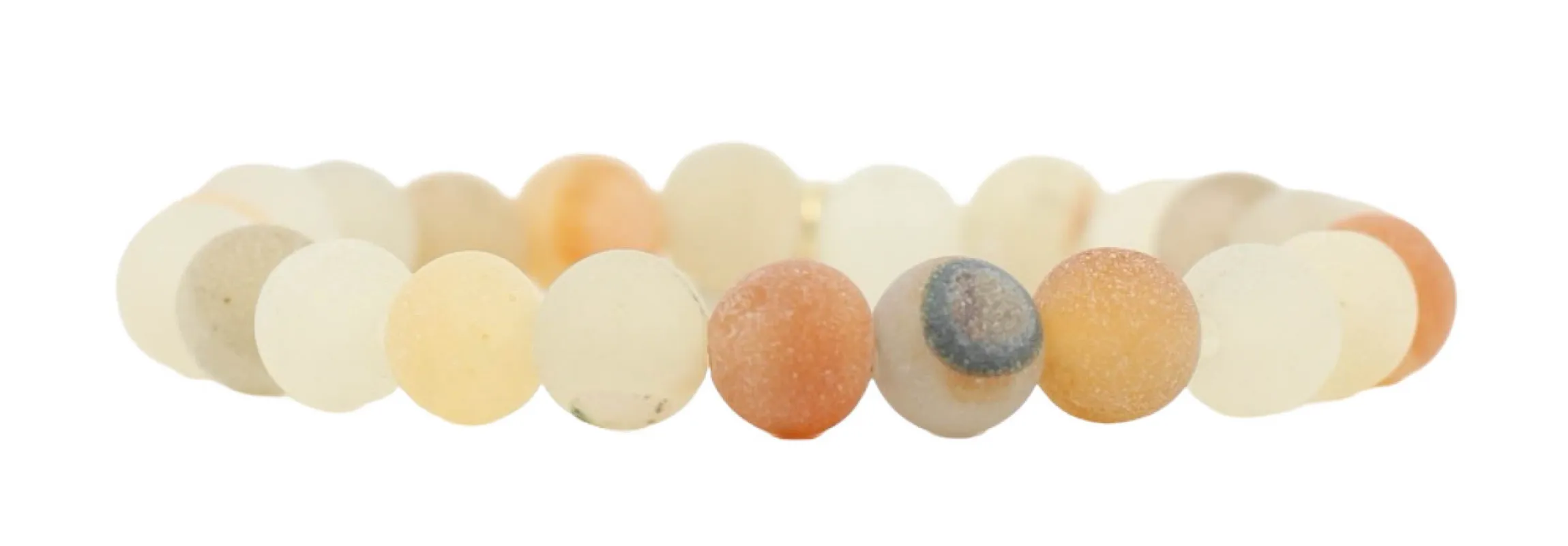 Stacker Stretch Bracelet - Neutral Sand made by Bourbon and Bowties