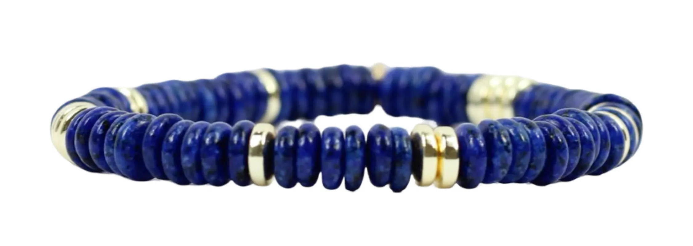 Annie Stretch Bracelet - Royal Slice made by Bourbon and Bowties