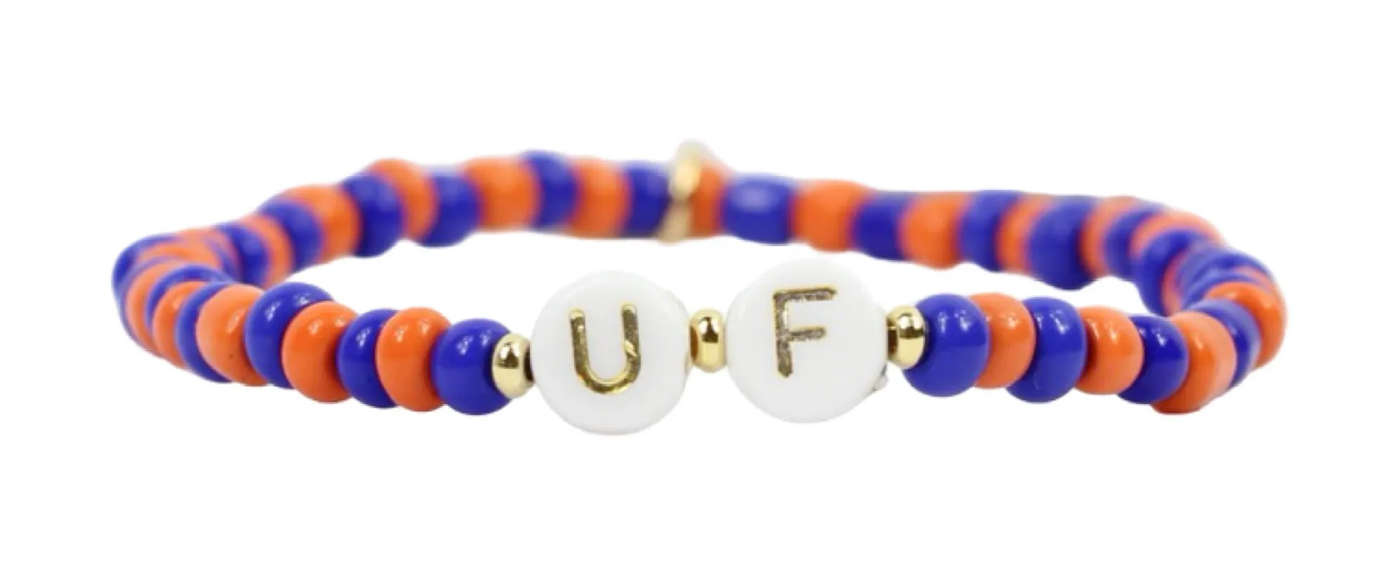 Stacker Stretch Bracelet - UF made by Bourbon and Bowties