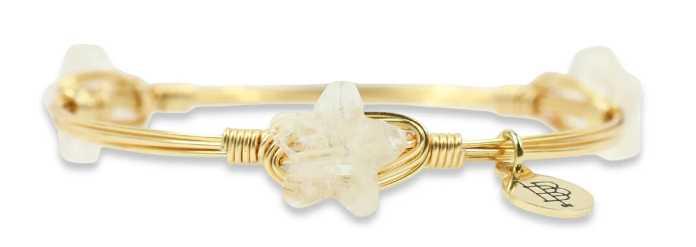 The Americana Star Bangle Bracelet made by Bourbon and Bowties
