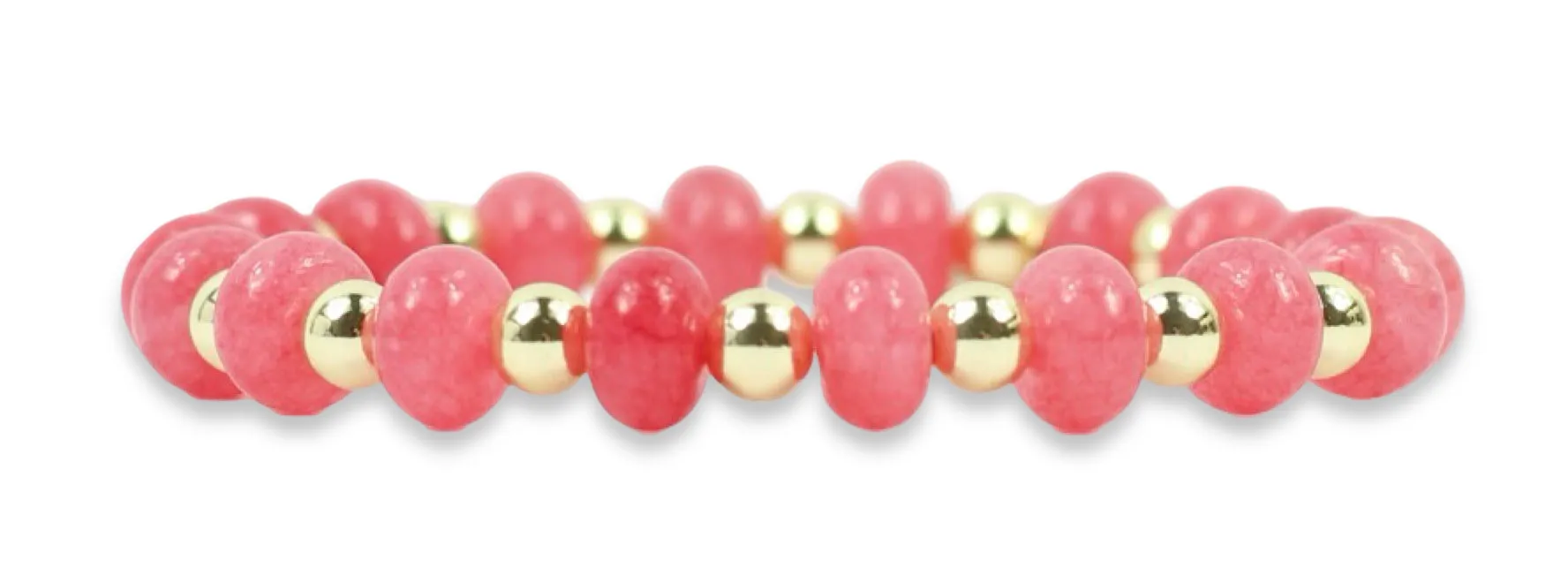 Annie Stretch Bracelet - Holly Berry sold by Bourbon and Bowties
