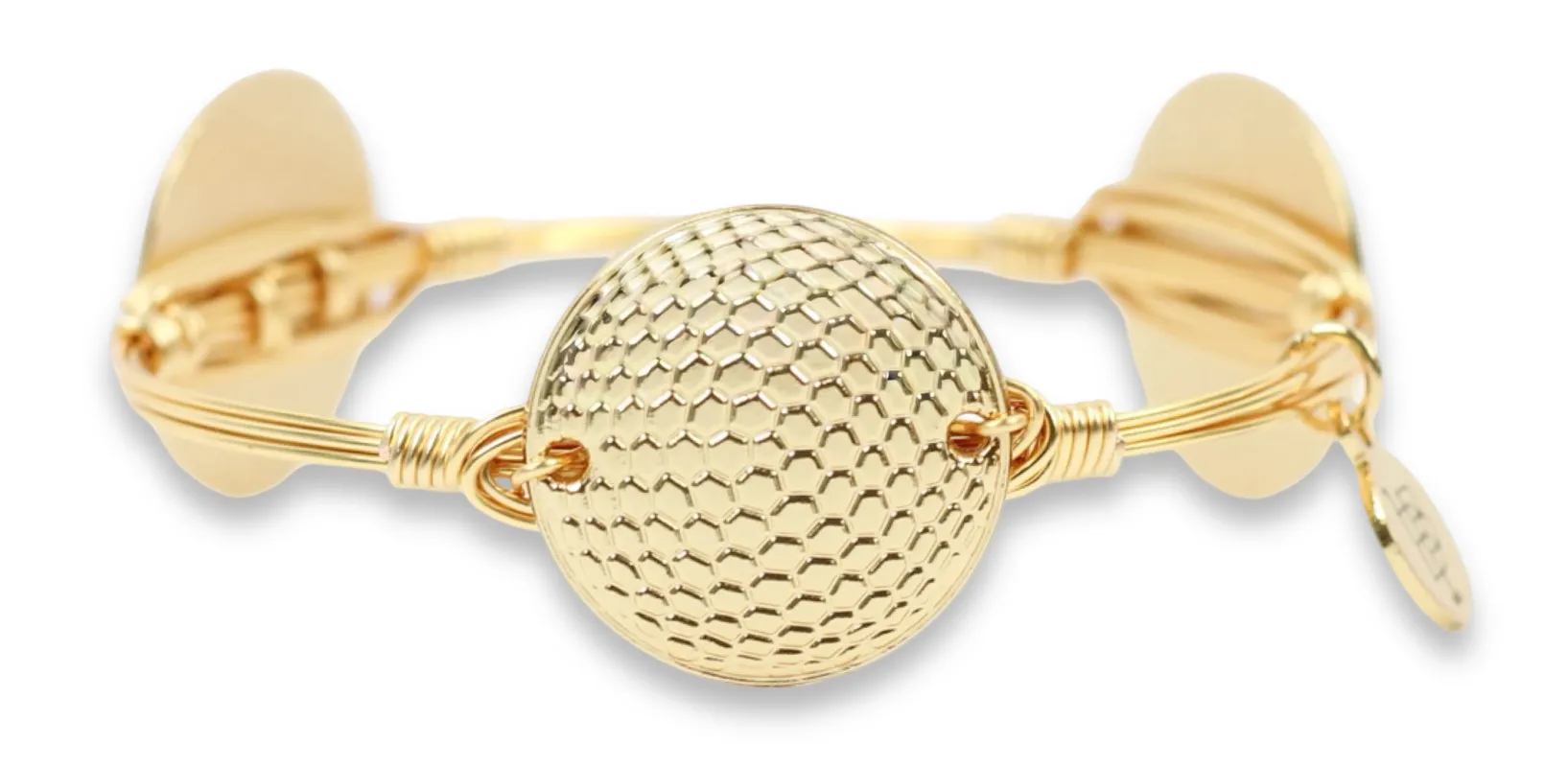 The Golf Ball Bangle Bracelet made by Bourbon and Bowties