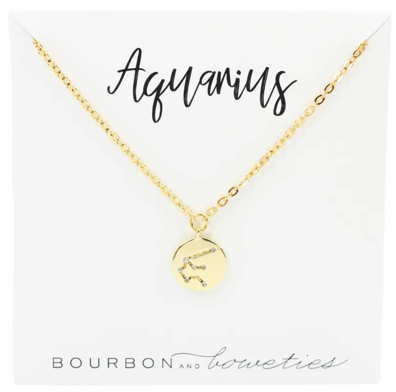 The Zodiac Necklace made by Bourbon and Bowties
