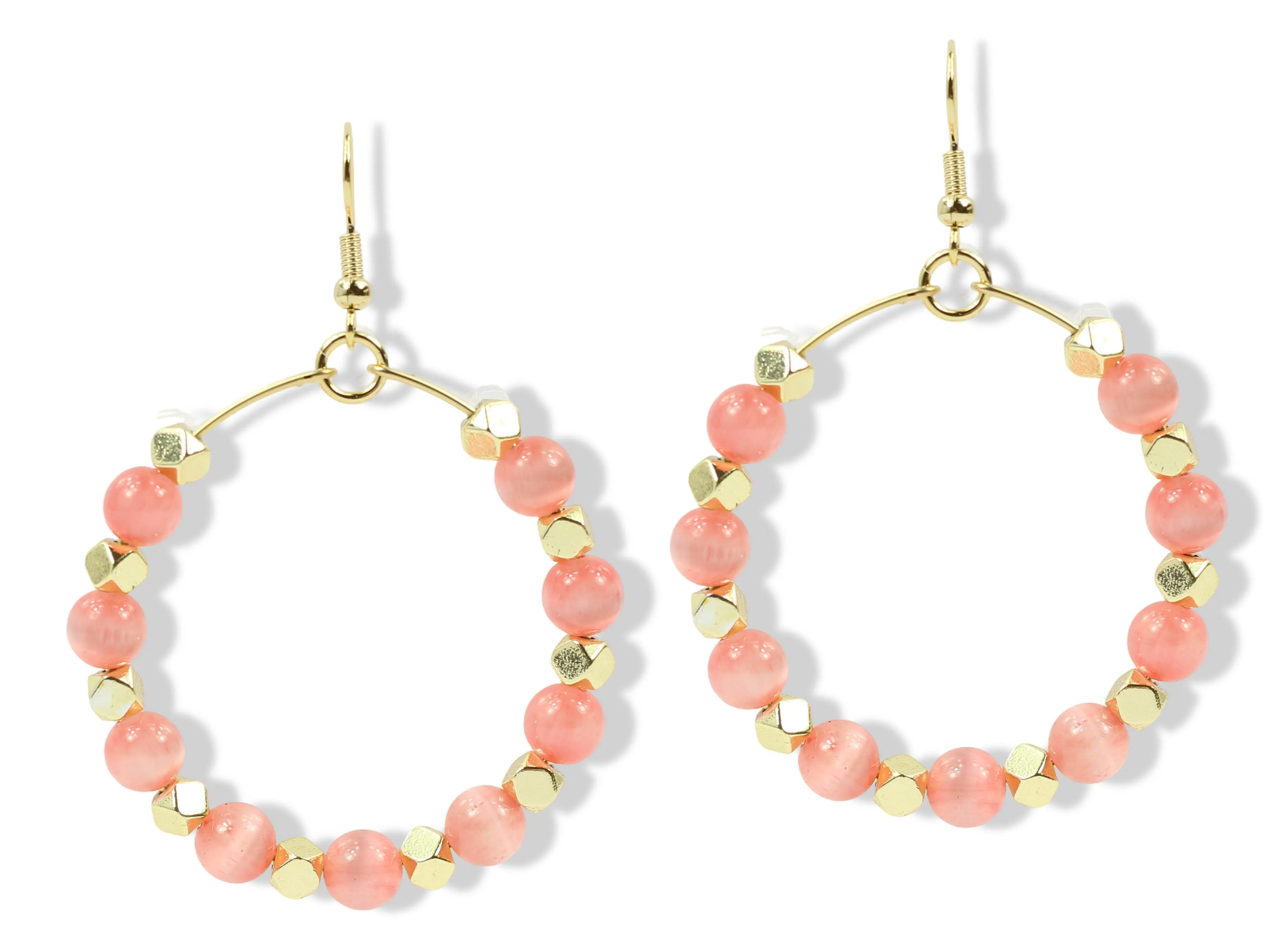 The Chloe Earring - Coral Cove sold by Bourbon and Bowties