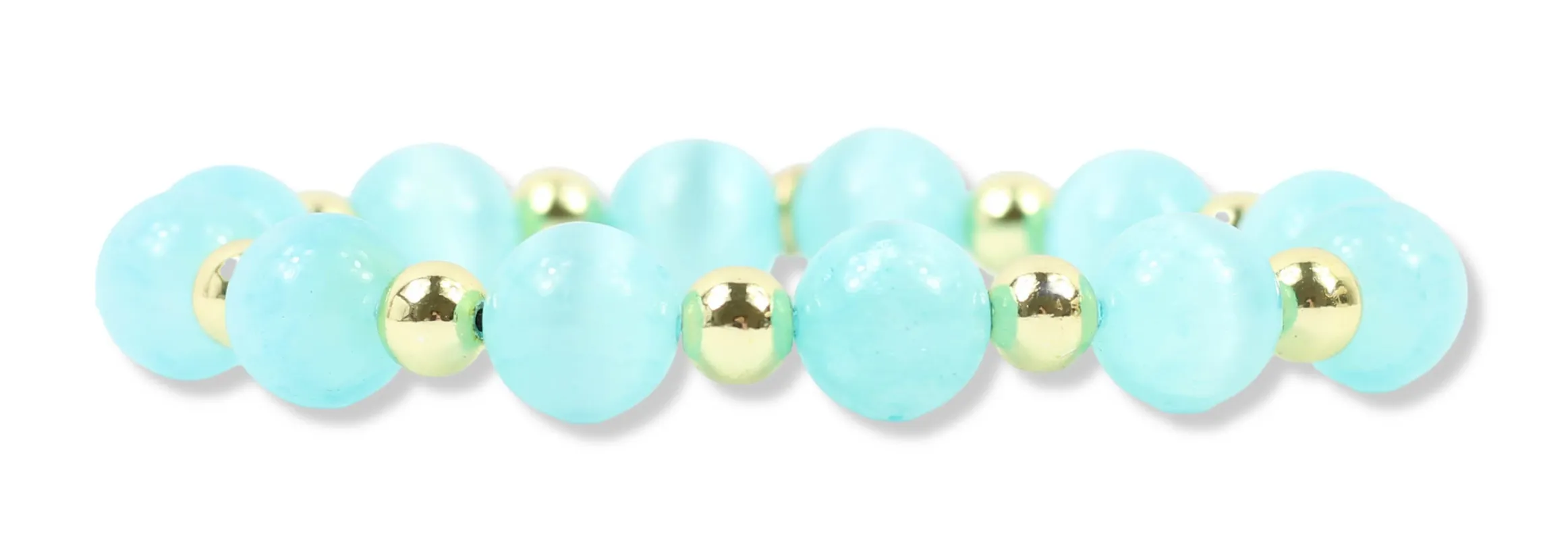 Shelby Stretch Bracelet - Aruba Breeze made by Bourbon and Bowties