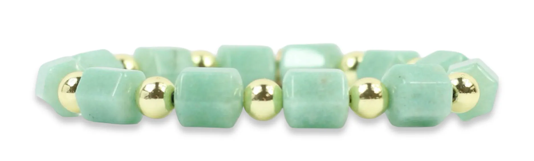 Shelby Stretch Bracelet - Seafoam sold by Bourbon and Bowties