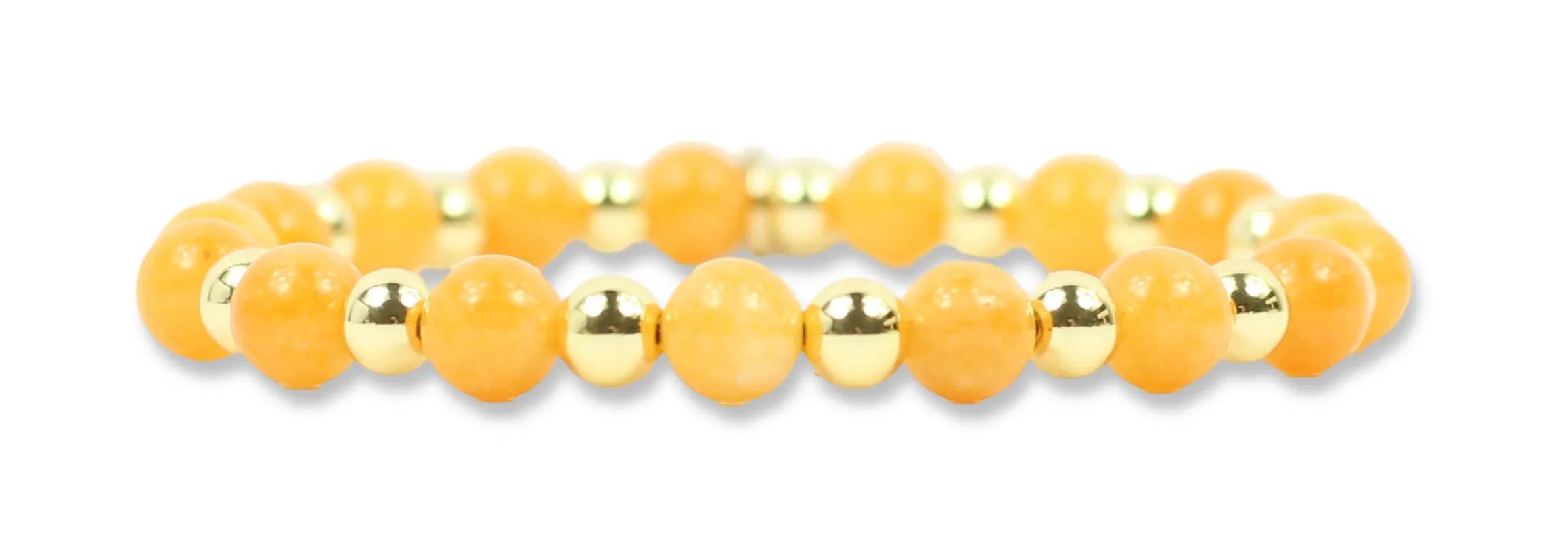 Gigi Stretch Bracelet - Harvest Gold made by Bourbon and Bowties