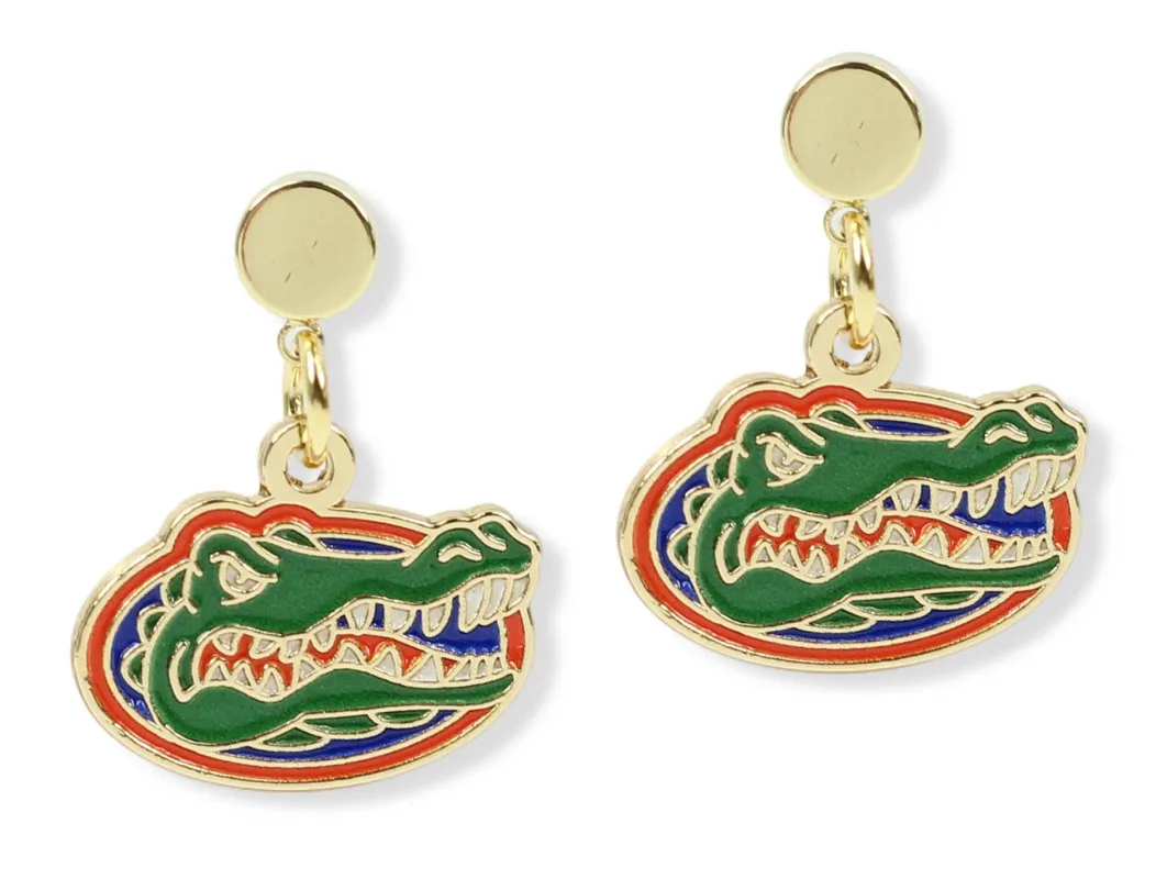 Florida Gators Logo Earring made by Bourbon and Bowties