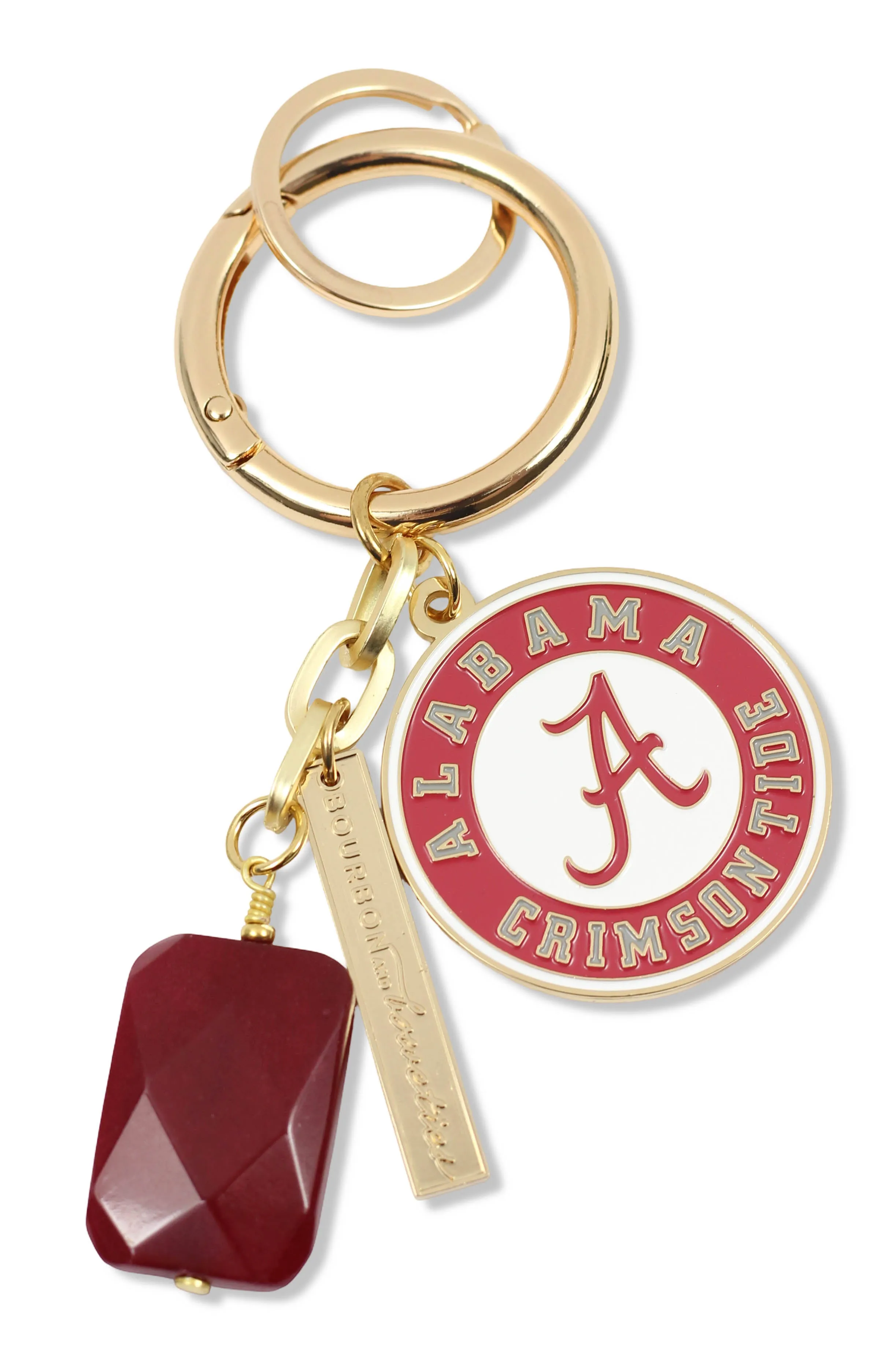Bag Charm - Alabama Crimson Tide sold by Bourbon and Bowties