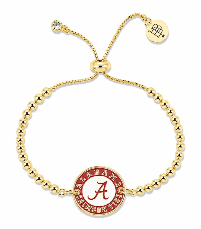 Sideline Bracelet - Alabama made by Bourbon and Bowties