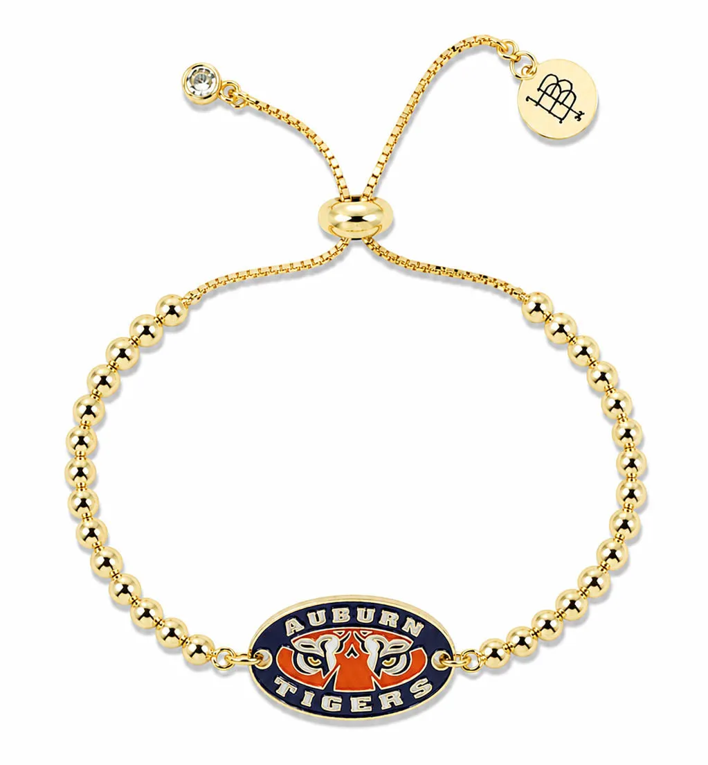 Sideline Bracelet - Auburn sold by Bourbon and Bowties