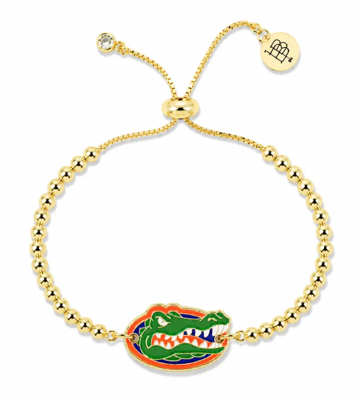 Sideline Bracelet - Gators made by Bourbon and Bowties