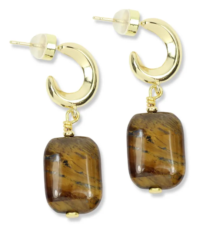 The Blair Earring made by Bourbon and Bowties