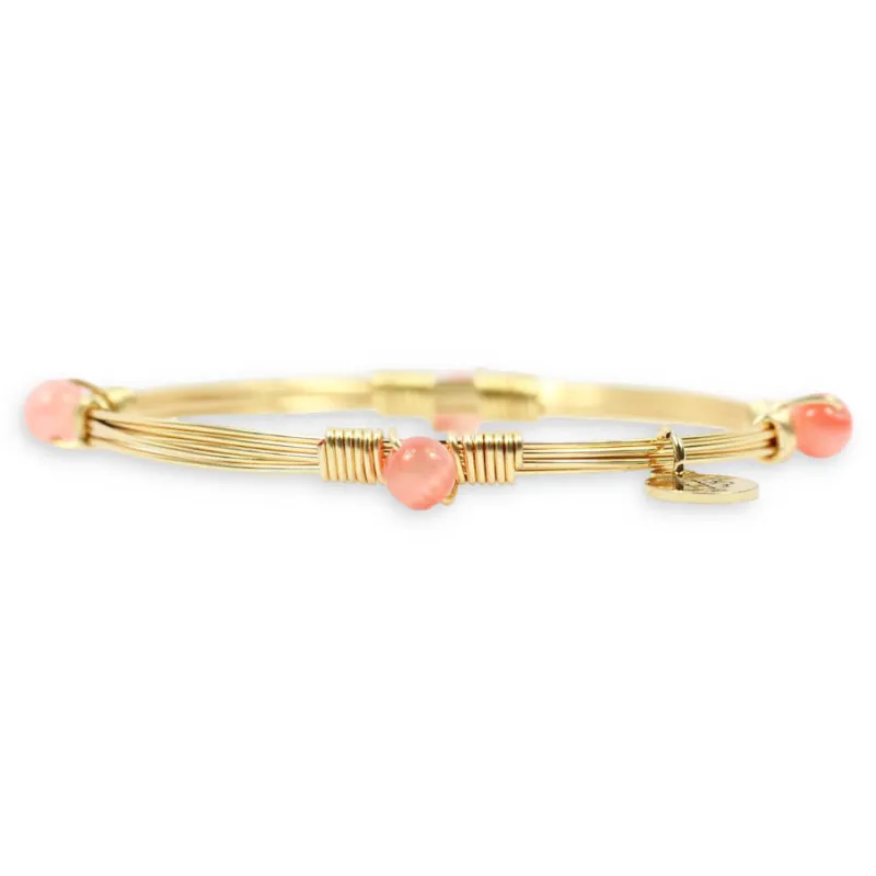 The Morgan Bangle - Coral Cove made by Bourbon and Bowties