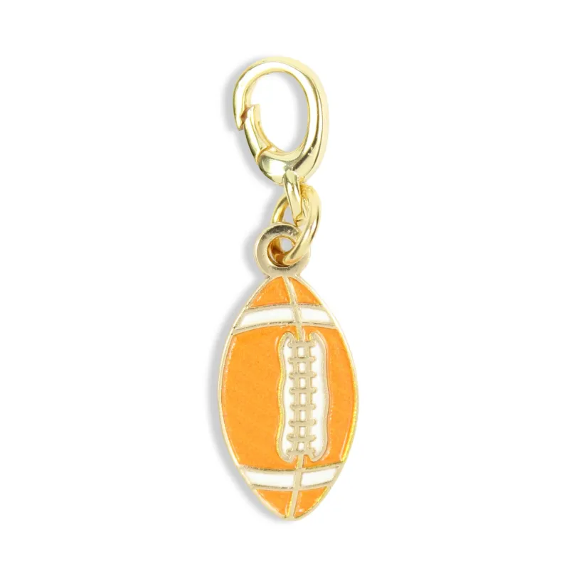 Football Charm | Tennessee Orange made by Bourbon and Bowties