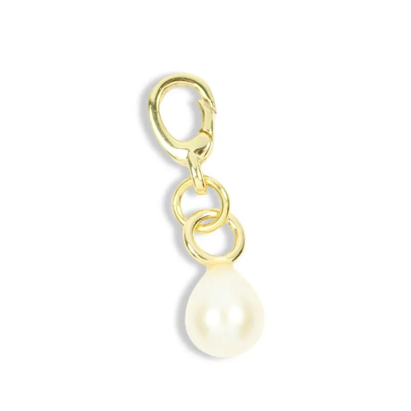 Pearl Charm made by Bourbon and Bowties