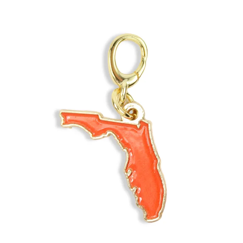 State of Florida Charm | Orange made by Bourbon and Bowties