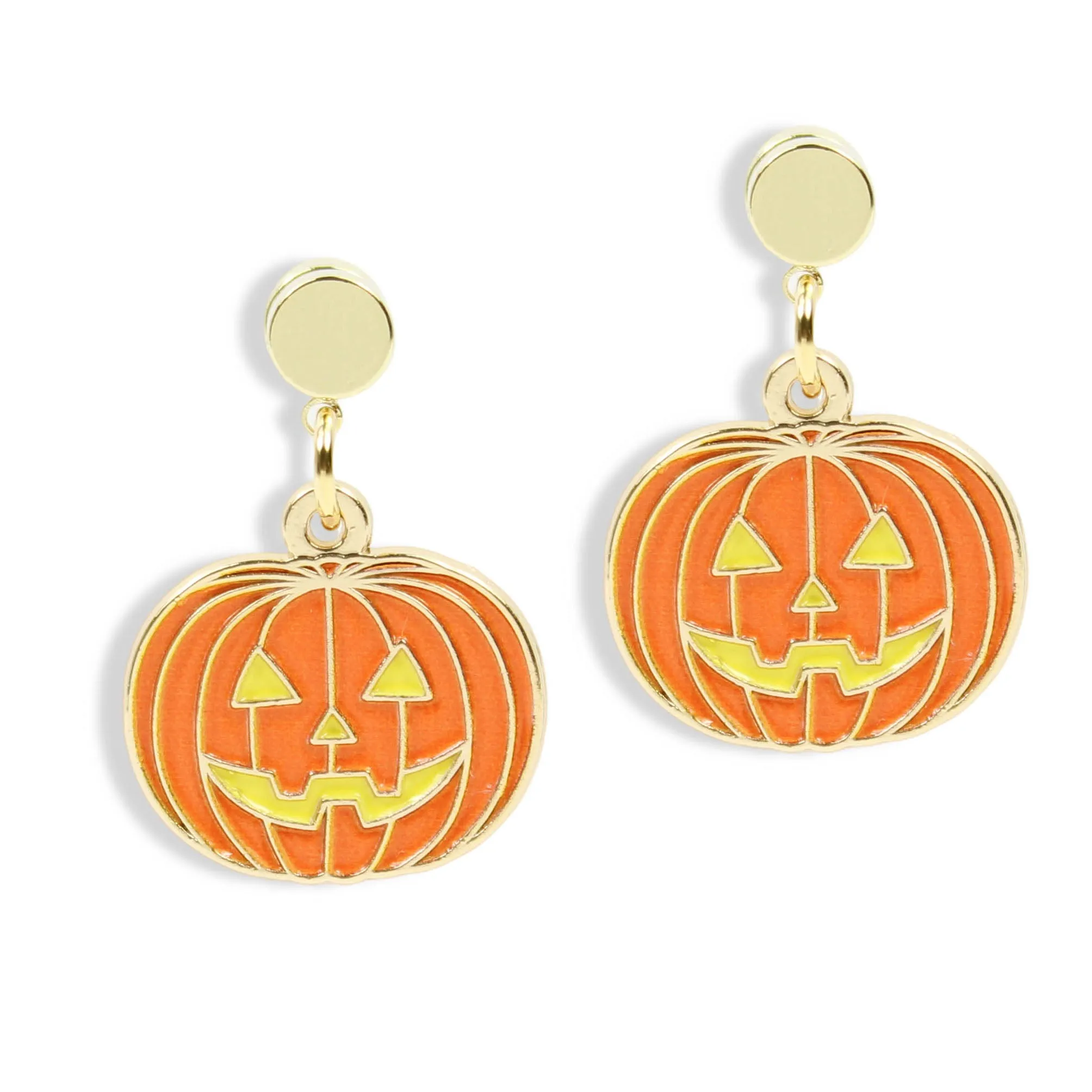 Jack-O-Lantern Earring sold by Bourbon and Bowties