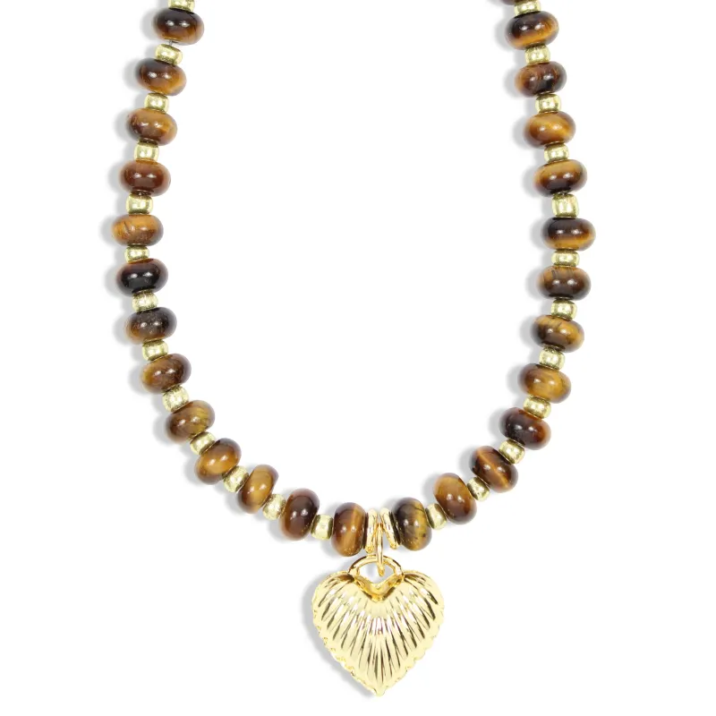 The Goldie Necklace made by Bourbon and Bowties