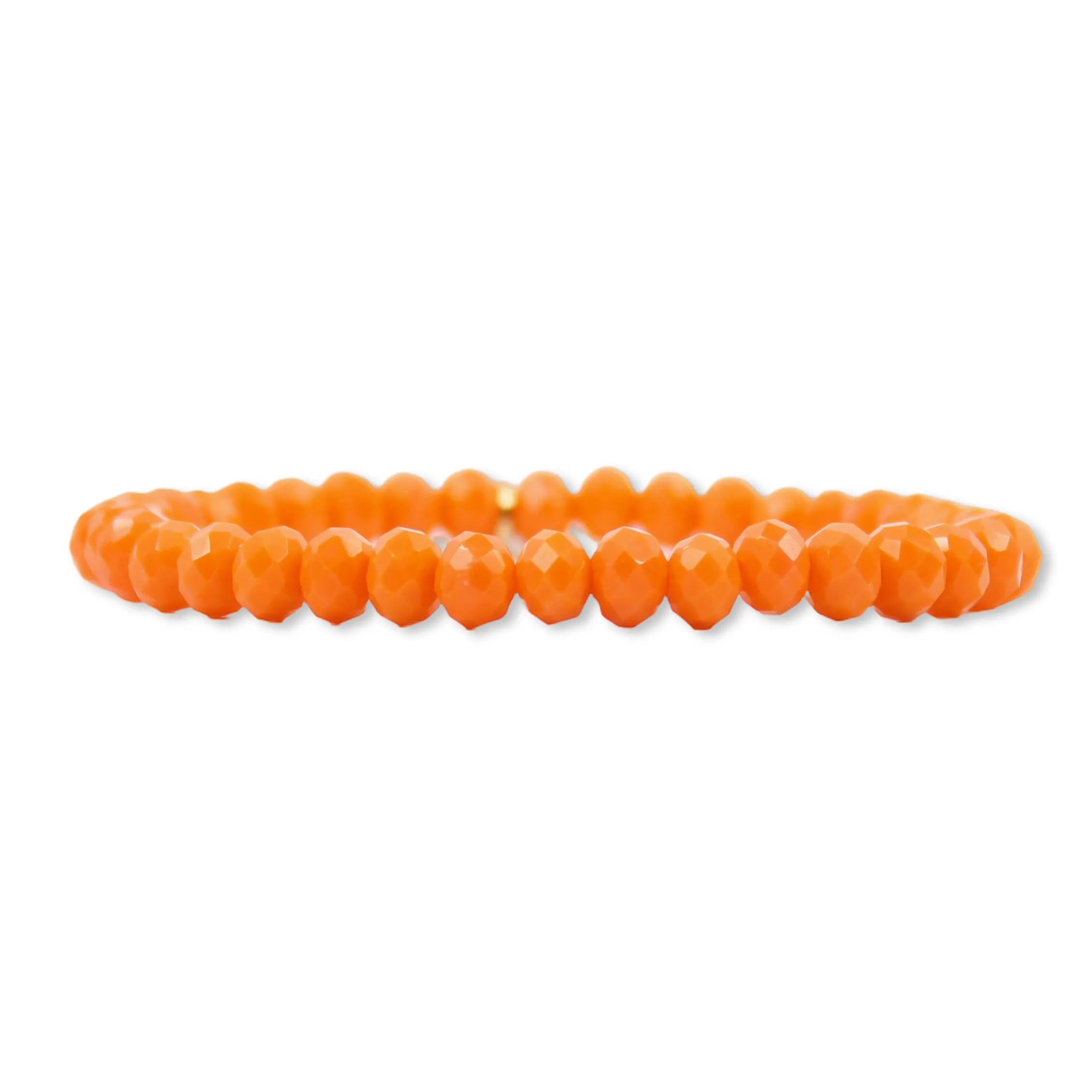Stacker Stretch Bracelet - Preppy Pumpkin sold by Bourbon and Bowties