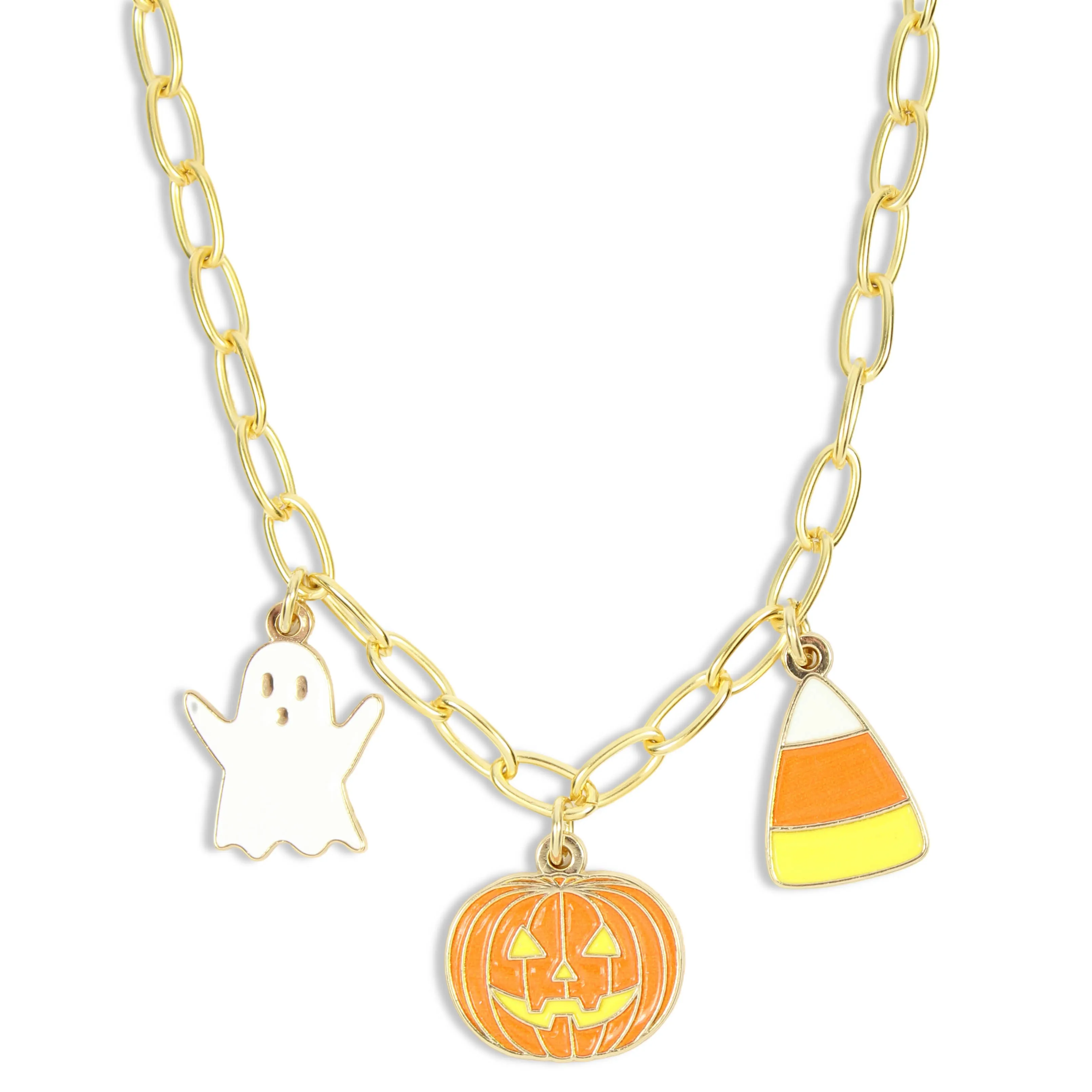 Trick or Treat Charm Necklace sold by Bourbon and Bowties
