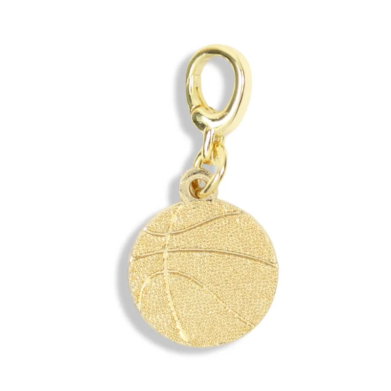 Basketball Charm made by Bourbon and Bowties