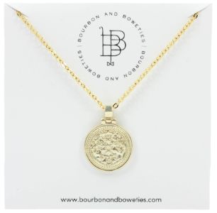 The Maya Necklace sold by Bourbon and Bowties