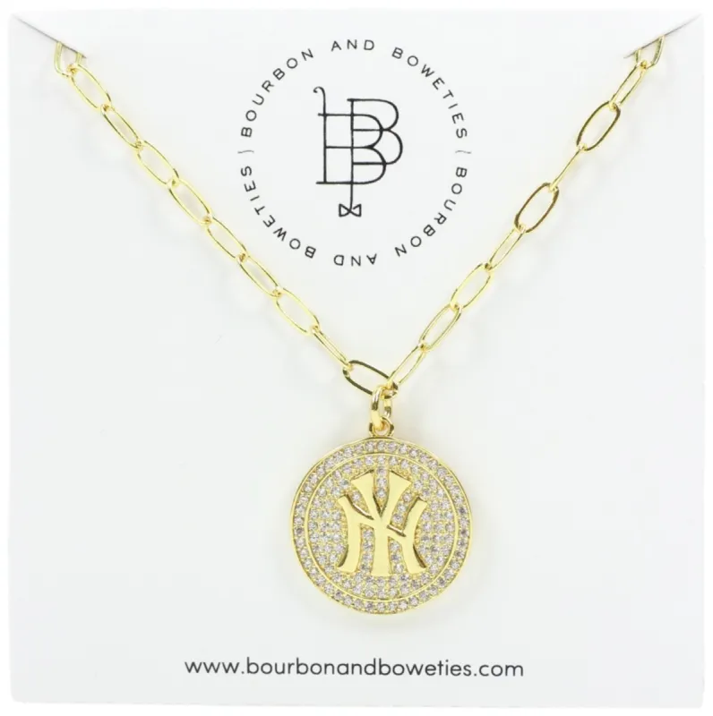 The Home Run Necklace sold by Bourbon and Bowties