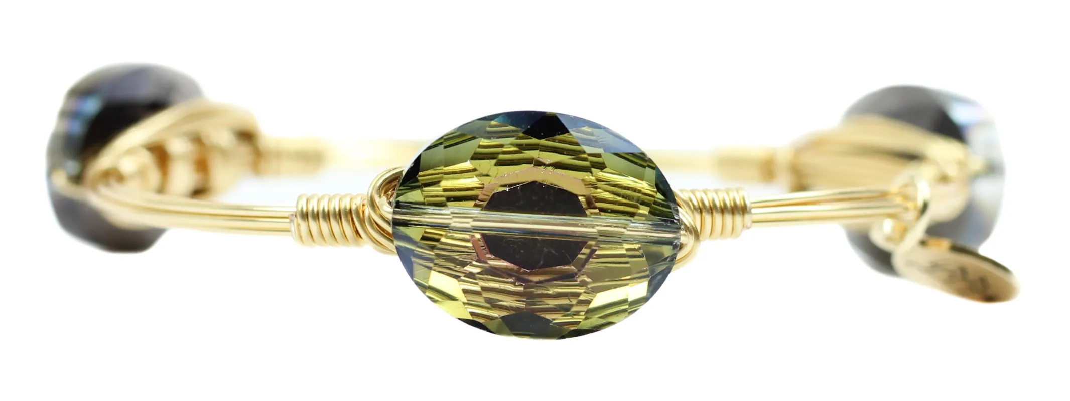 The Kelsey Bangle Bracelet sold by Bourbon and Bowties