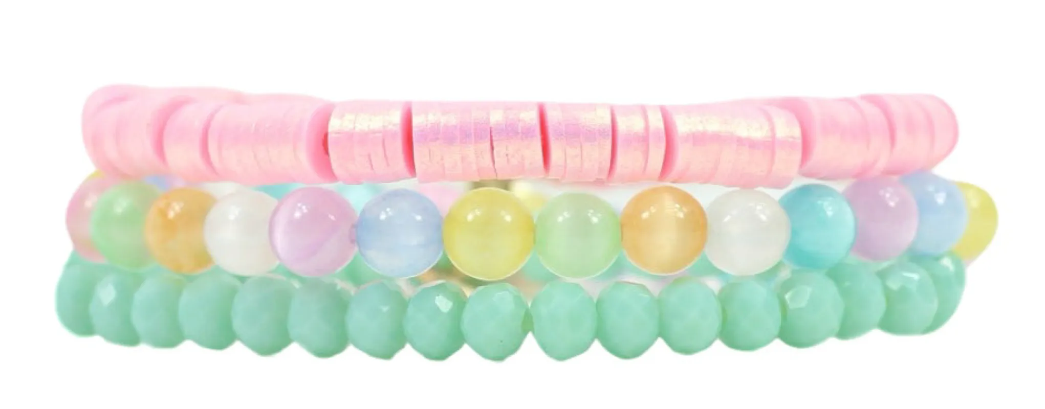 The Spring Mix Stretchy Stack sold by Bourbon and Bowties