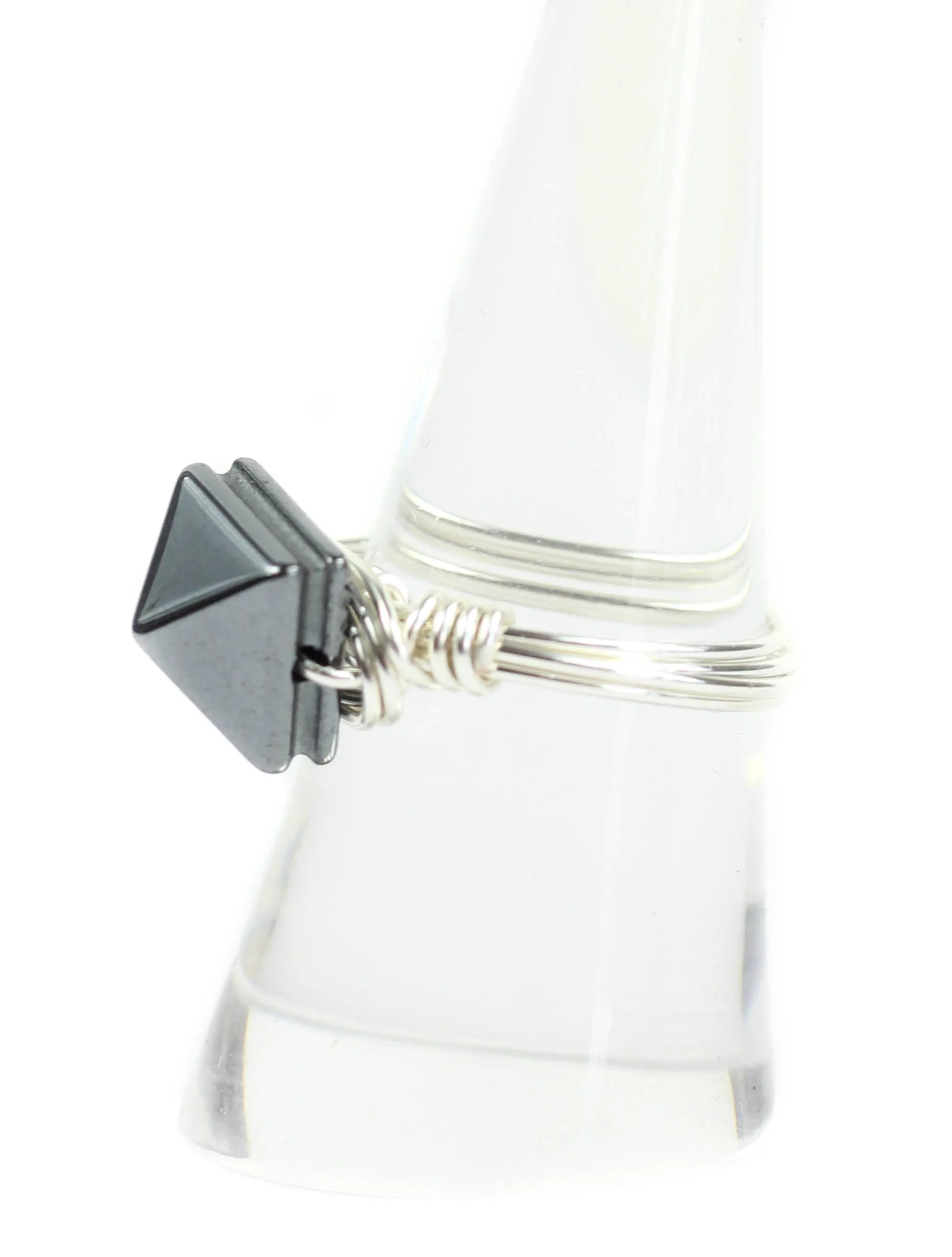 Pewter Stud Ring sold by Bourbon and Bowties product image thumbnail 3