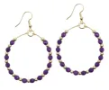 The Chloe Earring - Purple sold by Bourbon and Bowties