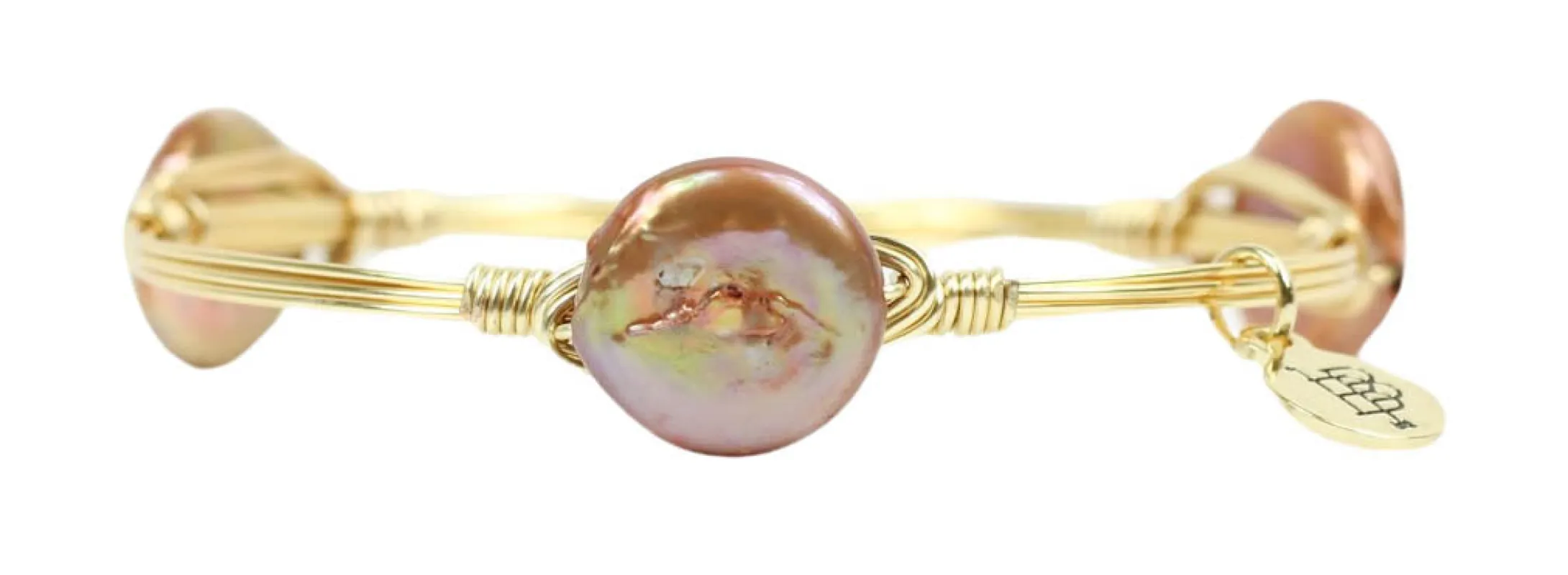 The Claire Bangle Bracelet sold by Bourbon and Bowties