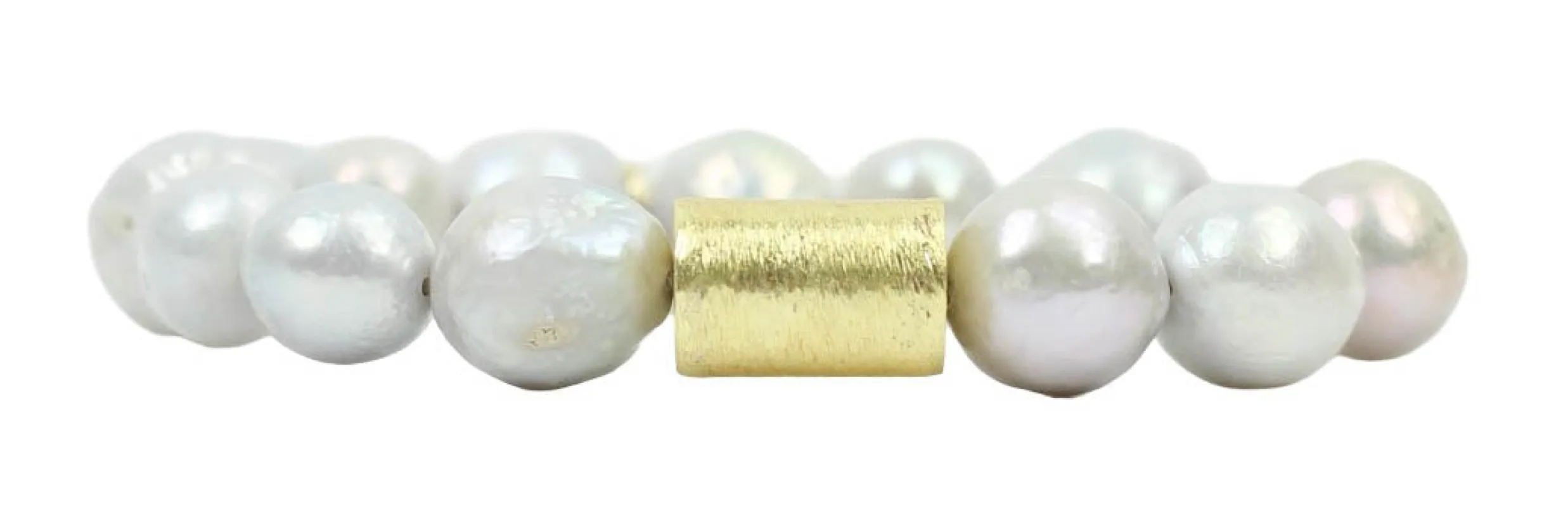 Baroque Pearl Kendley - White sold by Bourbon and Bowties