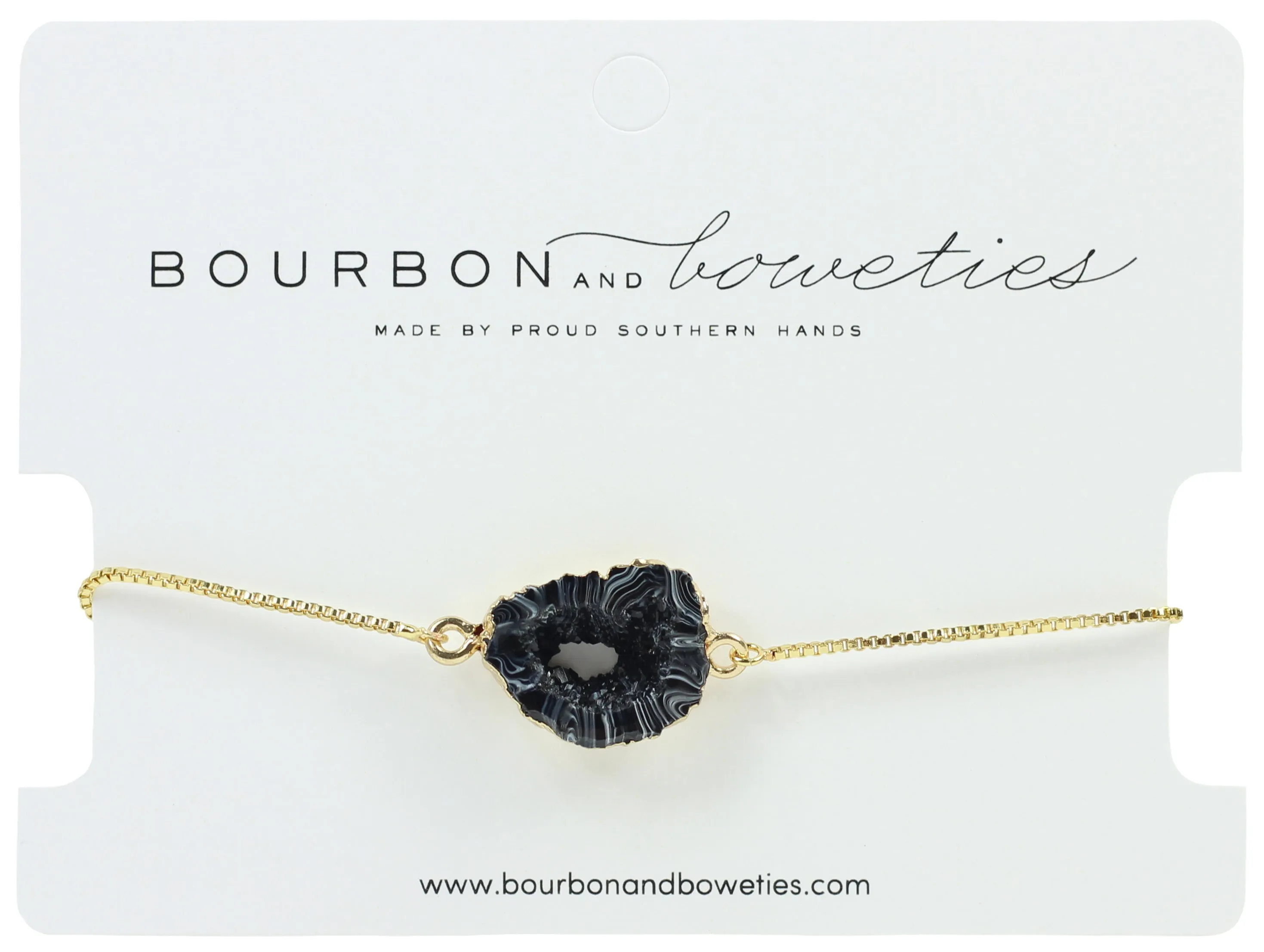 Cauldron Adjustable Bracelet sold by Bourbon and Bowties