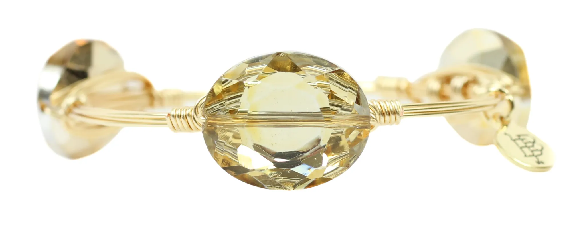 The Maggie Bangle Bracelet made by Bourbon and Bowties