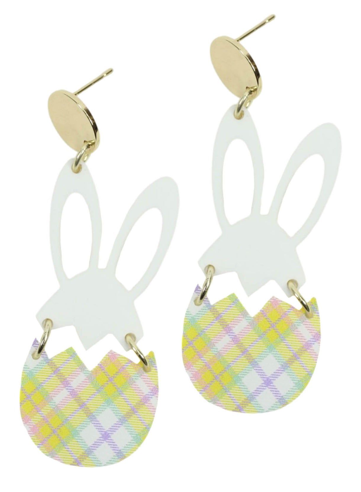 The Cracked Egg Earring sold by Bourbon and Bowties