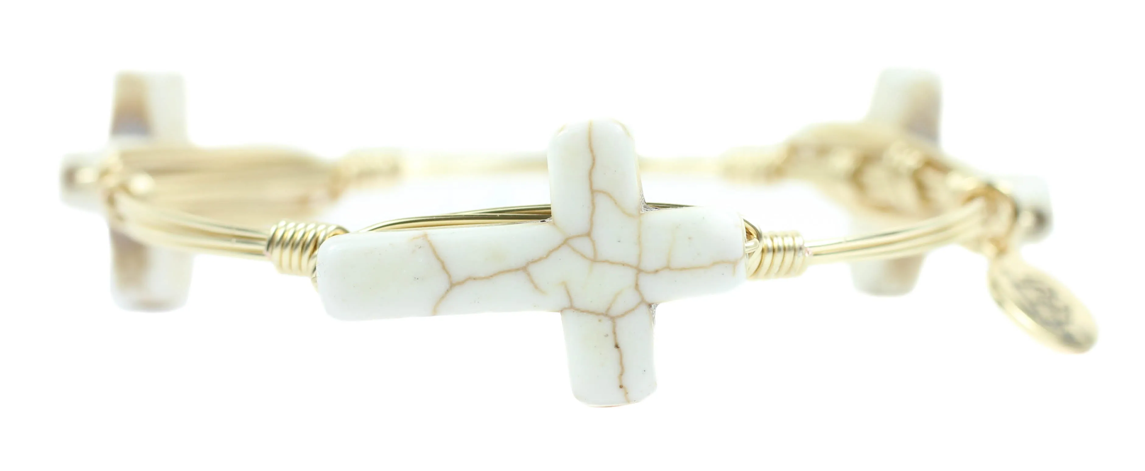 The Etta Bangle Bracelet sold by Bourbon and Bowties
