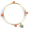 The Morgan Bangle - Orange sold by Bourbon and Bowties