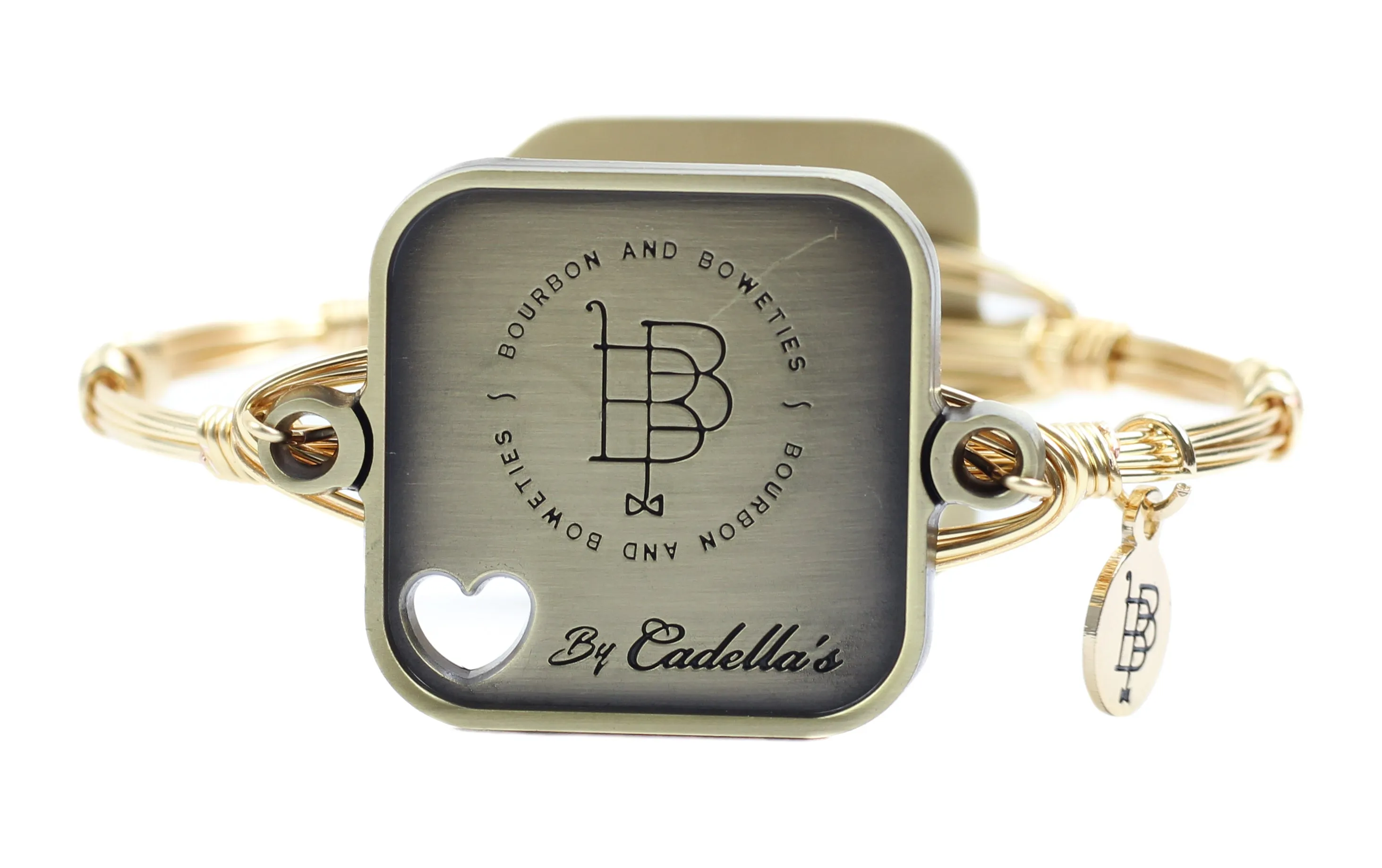 Cadella's xx Bourbon and Boweties Double Photo Tile Bangle sold by Bourbon and Bowties product image thumbnail 2
