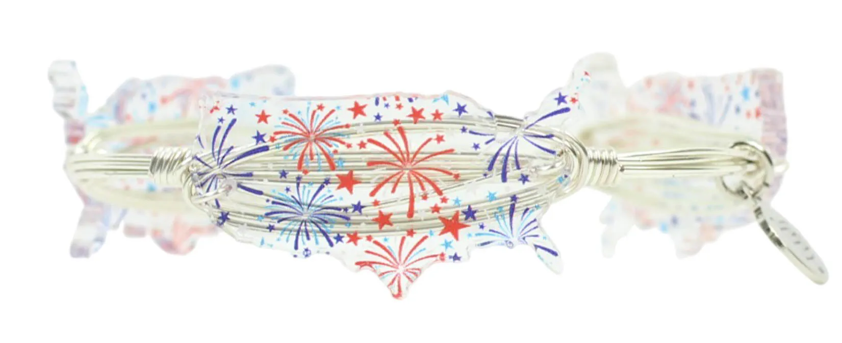 America the Beautiful Bangle Bracelet sold by Bourbon and Bowties product image thumbnail 2