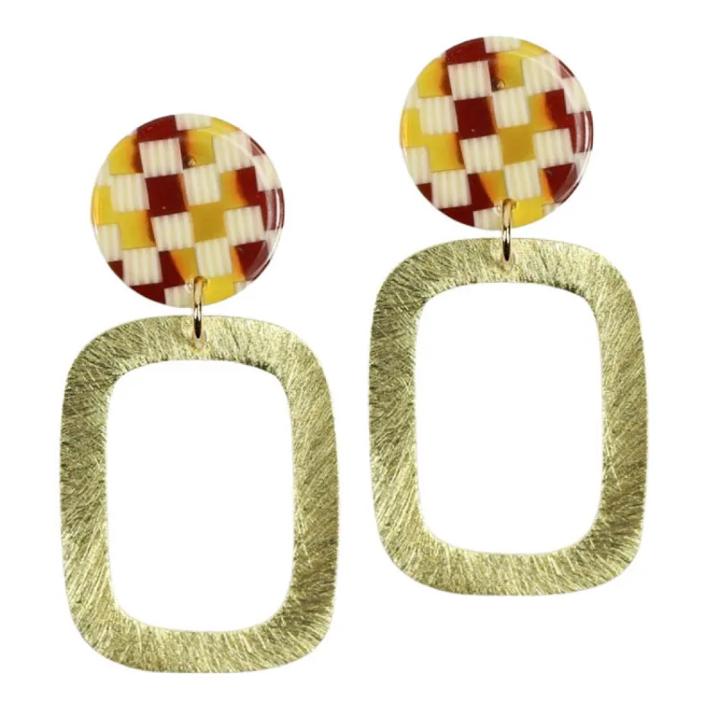 The Fallon Earring made by Bourbon and Bowties