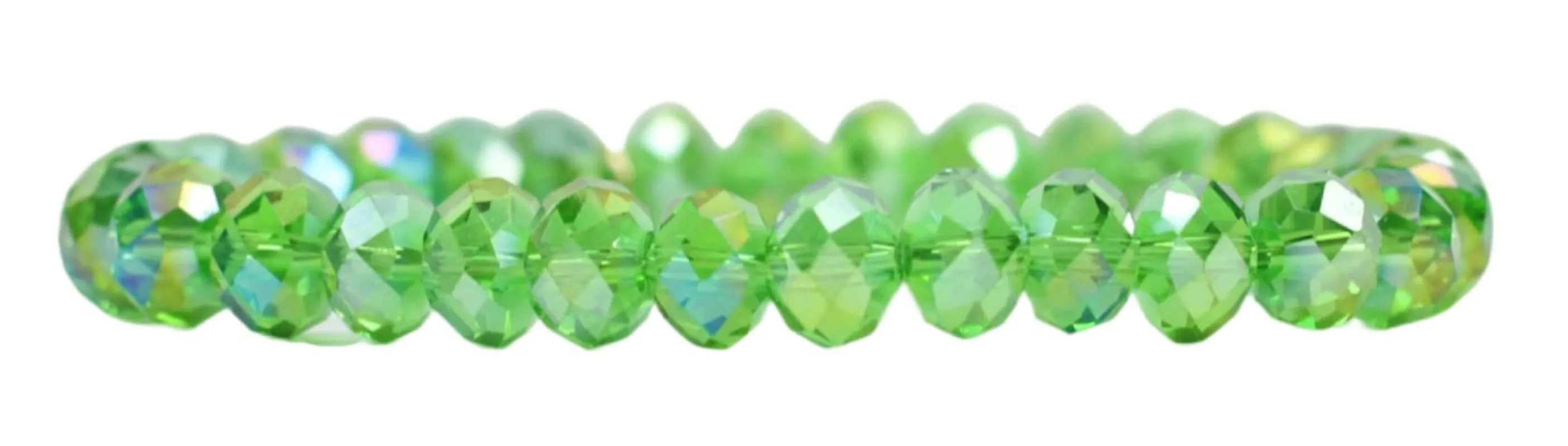 211 Green Sparkle Stacker Stretch Bracelet sold by Bourbon and Bowties