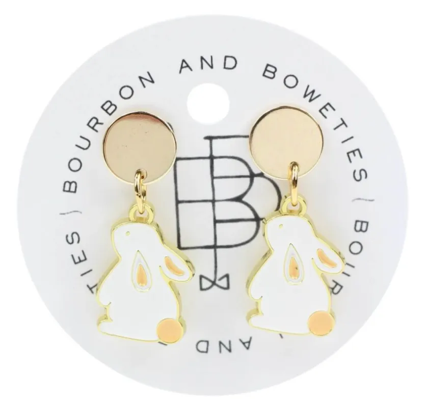 The Bunny Earring sold by Bourbon and Bowties