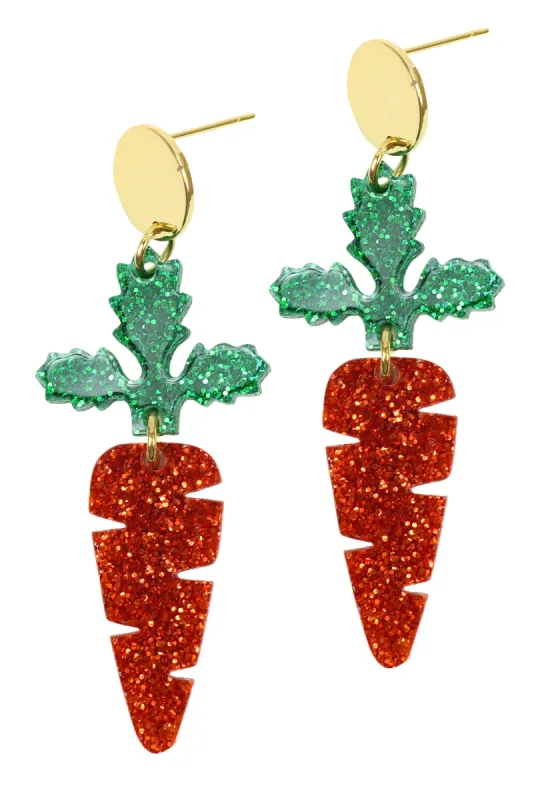 Carrot Earring sold by Bourbon and Bowties