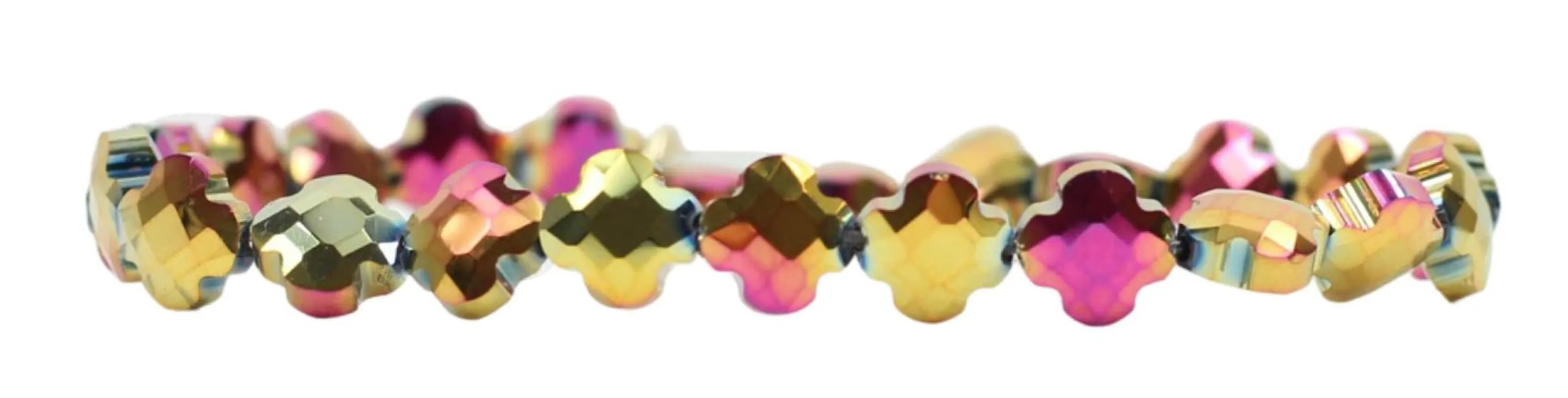 155 Party Pink Stacker Stretch Bracelet sold by Bourbon and Bowties